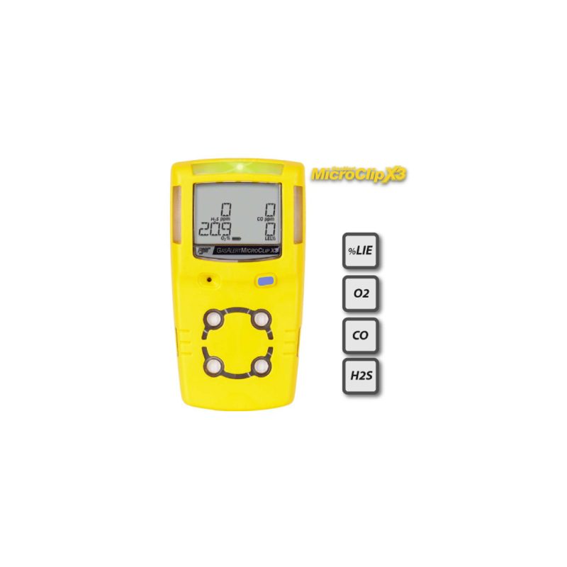 Honeywell BW GasAlert MicroClip X3